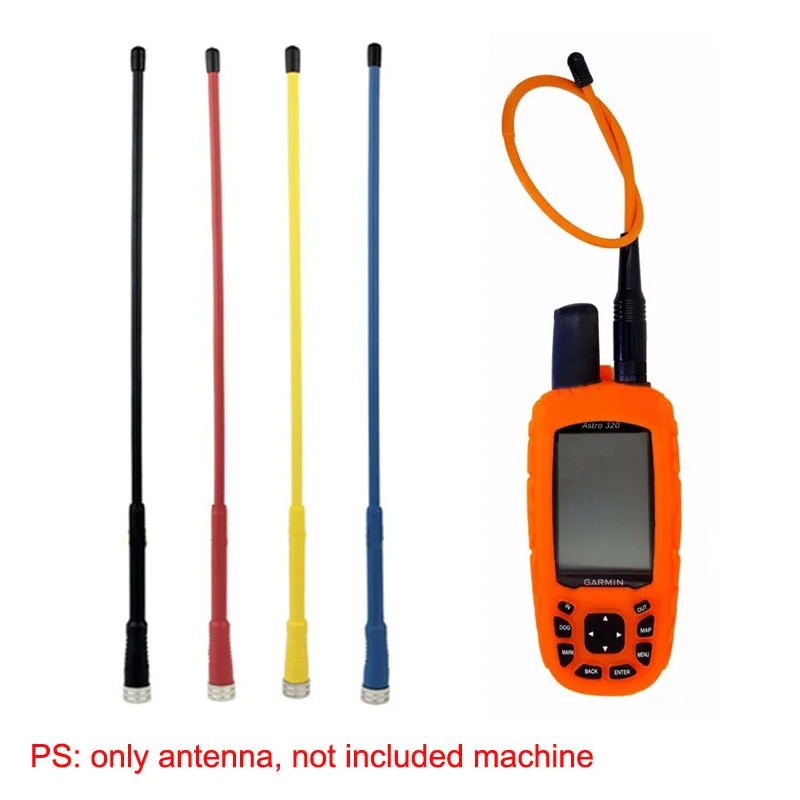 

Multi-Color Long Range 38cm Flexible Antenna for Handheld GPS Garmin Astro 220 320 430 900 Alpha 50 Alpha 100 200i Drop Shipping