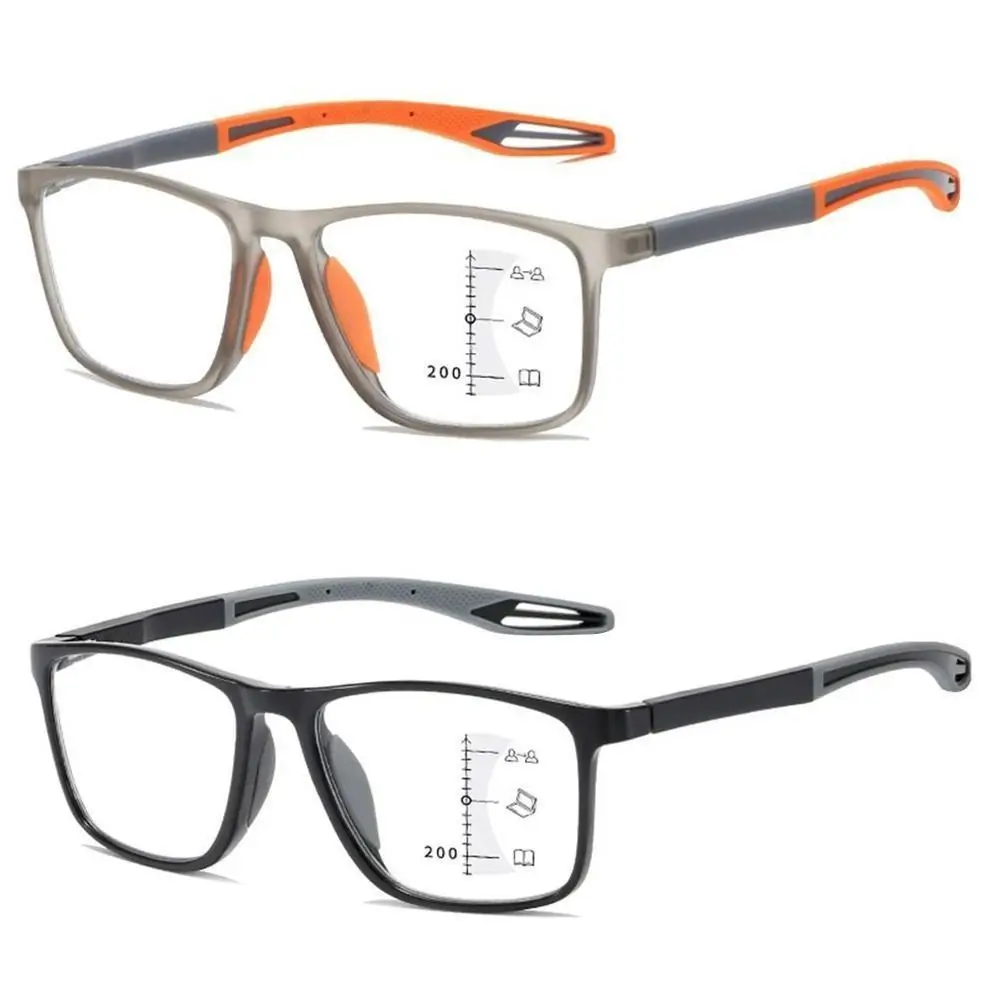 Photochrome Anti-Blaulicht-Lesebrille, multifokal, progressive Nah- und Fernsport-Sonnenbrille, Blue Ray Blocking, ultraleicht – Detail 13