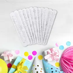 12x Slap Bracelets Party Bag Fillers Slap Bands for Birthday Activity Party