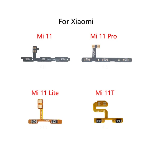 Bouton D'alimentation Pour Xiaomi Mi 11 Lite 5g 11t Pro
