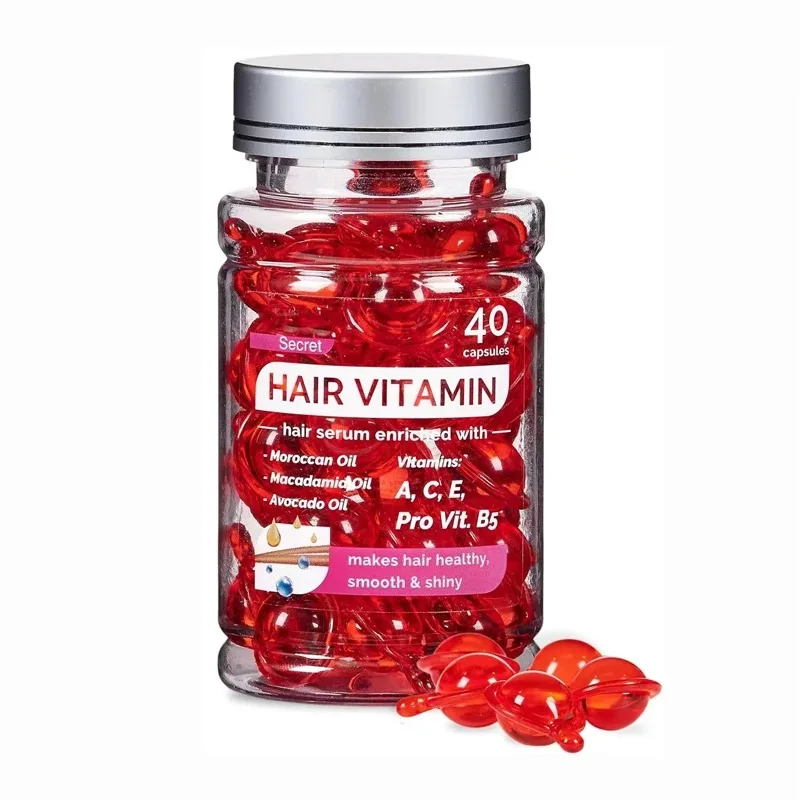 Moroccan Argan Vitamin Oil Hair Care Essence - Nourishing & Repair Treatment for Damaged and Split Hair
