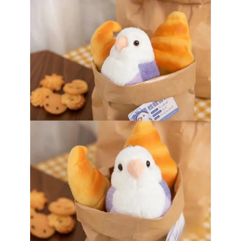 ラブバードオウム高忠実度牡丹オウムぬいぐるみセキセイインコ