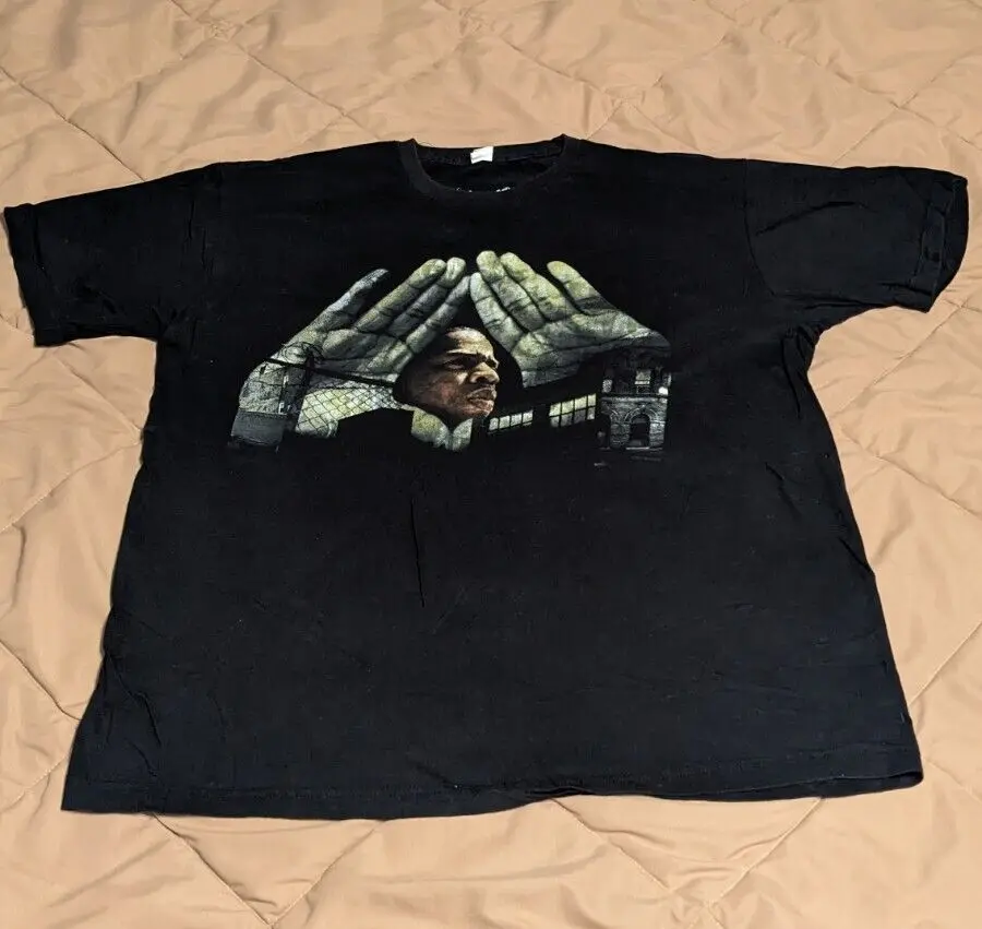 Jay Z Sz Xl Shirt Roc A Fella Blueprint Nation Kanye Biggie Roc96 Maniche Lunghe O Corte