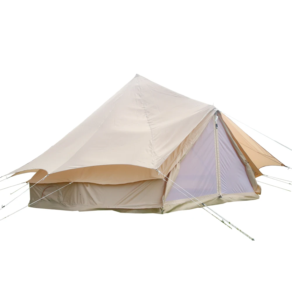 

3m 4m 5m 6m 7m cotton canvas bell tent glamping 3meter bell tent