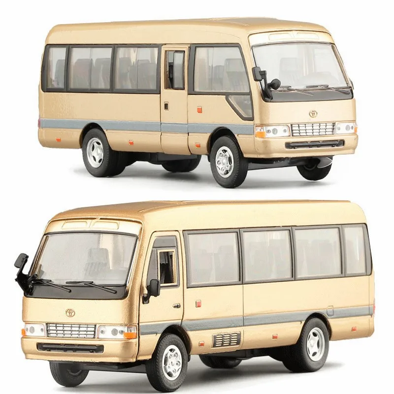 中国トヨタ マイクロバス コースター ミニカー 1/18 Amazon | スケールカーモデル 1:18 トヨタコースターバス比率