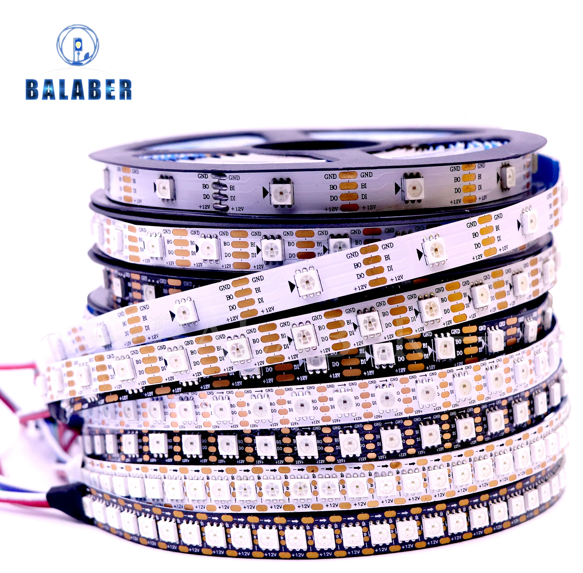 WS2815 DC12V WS2813 WS2812b LED Strip Light RGB Individually ...
