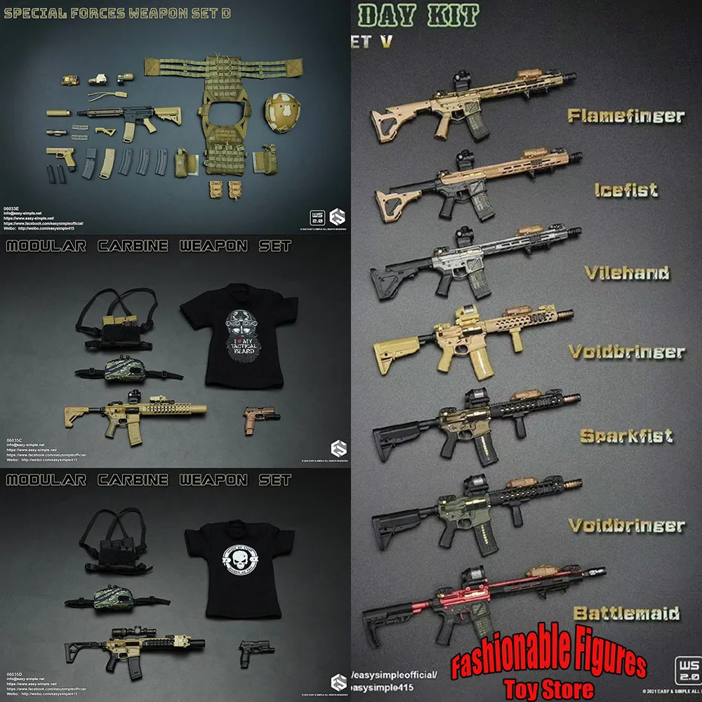 EASY-SIMPLE-1-6-Scale-Soldier-Sniper-Gun-Special-Force-Military-War ...