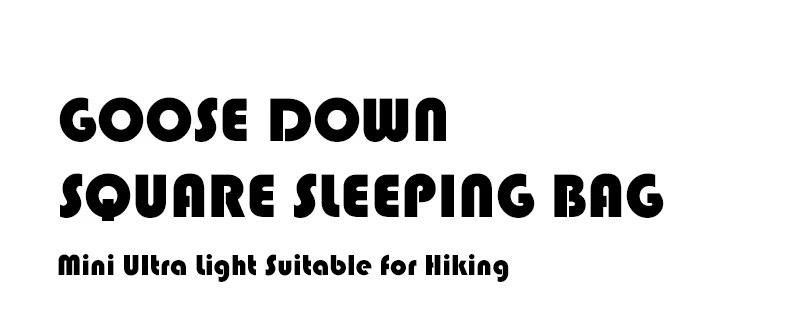 Description Picture 2 of itemTARKA Goose Down Sleeping Bag Ultralight Camping Tourism Envelope Sleeping Bags Climbing Hiking Equipment Camp Sleeping Gears