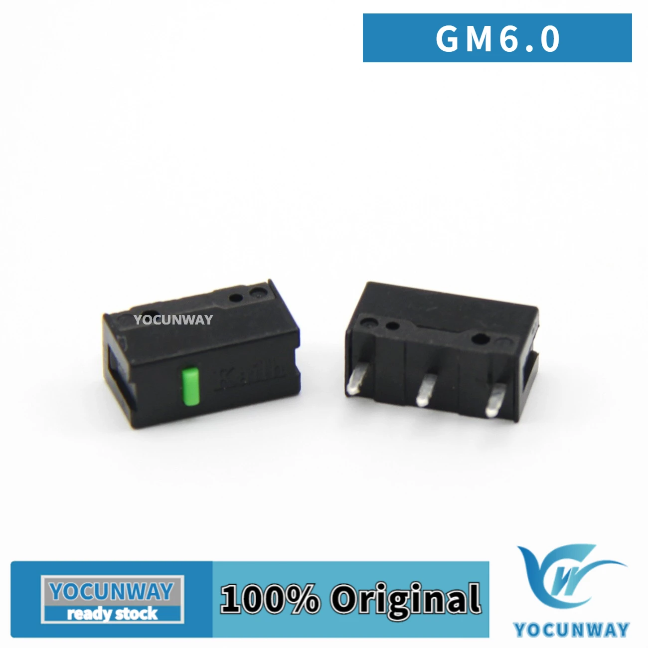 5PcsNewOriginalKailhMicroSwitch60MillionLifeTimeGamingMouse