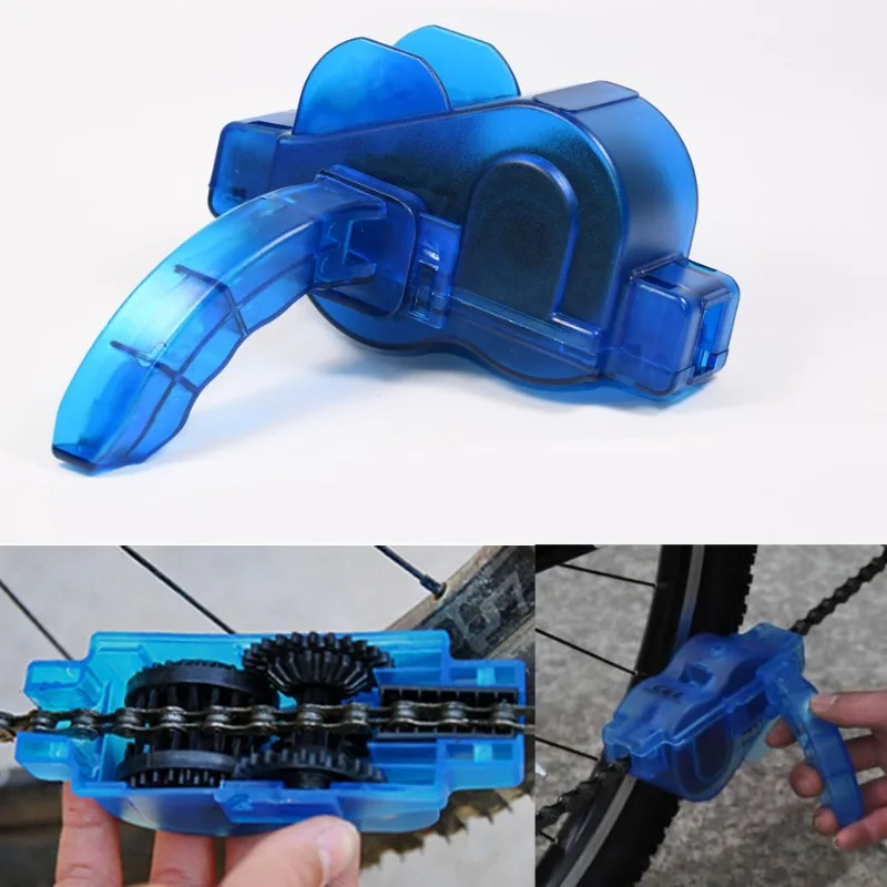 Fahrrad Kette Unterlegscheibe Set Kette Box Reiniger Mountainbike Zubehör Wartung Tool Kit Reinigung Große Bürste Reparatur Werkzeuge – Detail 23