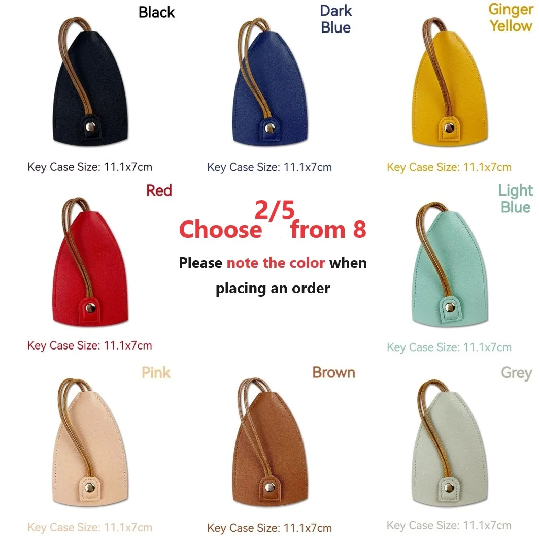 Portachiavi Booster RTDFGH Custodia Portachiavi In Pelle Con 3 - Foto 2