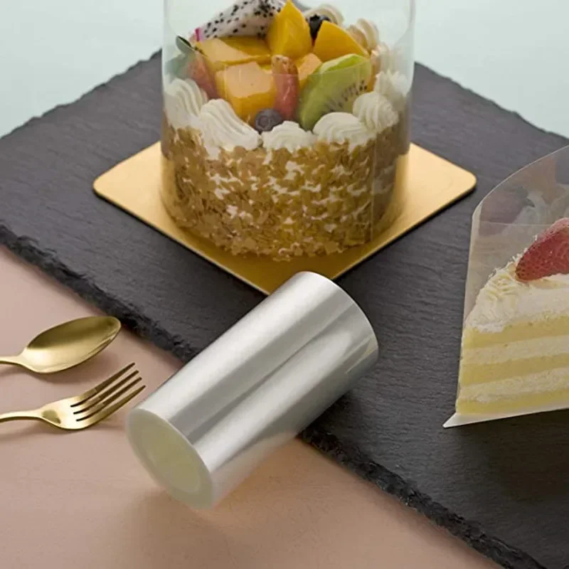 Kitchen Bakeware Acetate Film For Cake Decor Transparent Cake Surround Film Mousse Sheets Surrounding Edge DIY Collar baking supplies cake surround film