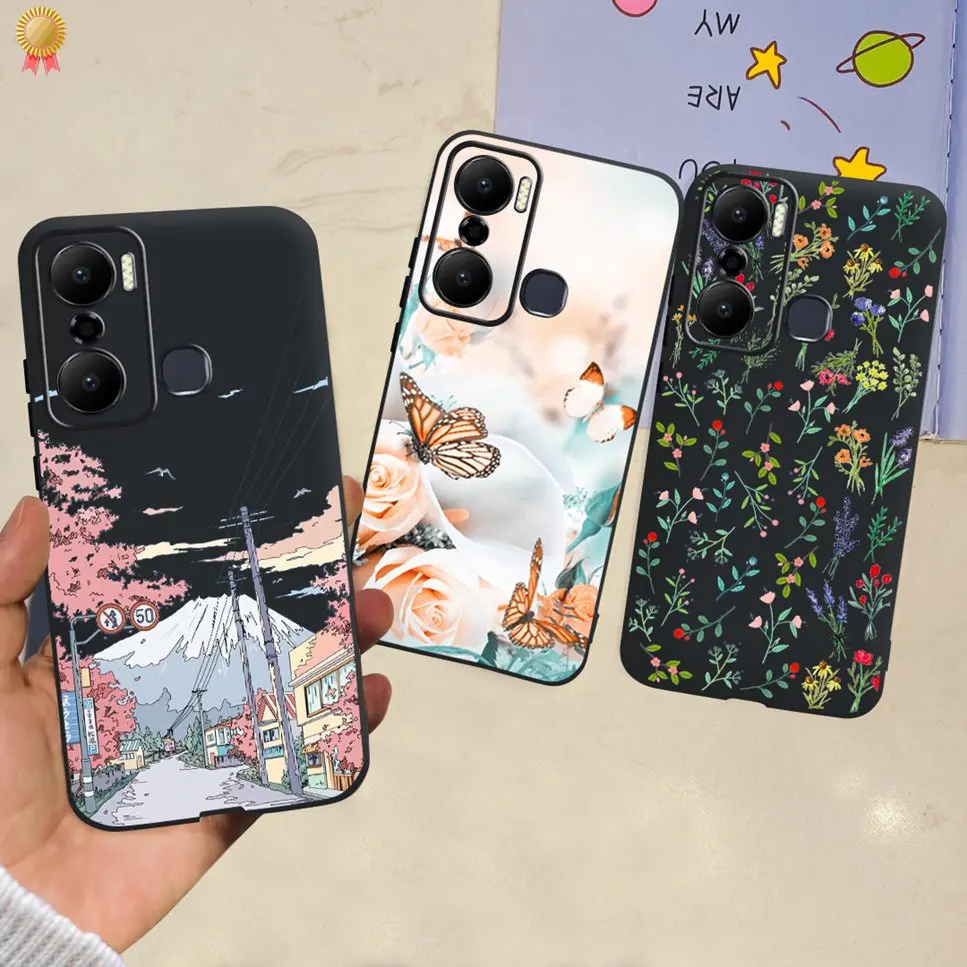 Cute Astronaut Clear TPU Silicone Bumper Phone Case Cover