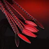 80CM Genuine Cowhide Leather Whip Horse Training Crop Whip Cowhide Leather Handle 4