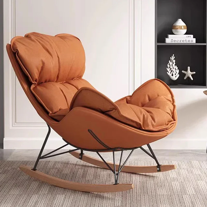 고급 미용실 모듈 가구, 사람 네일 라탄 디자인, 안락의자 흔들 보조 의자, 게으른 소파 