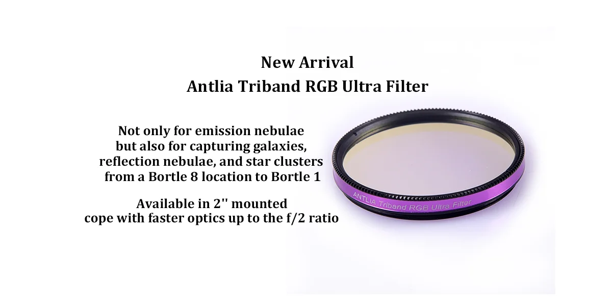 New Antlia ALP-T Dual Band 5nm Filter 2 (48mm) Mounted +