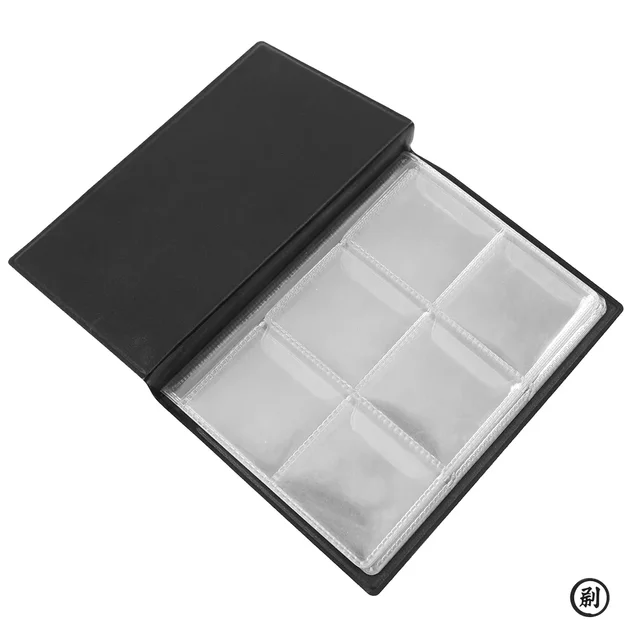 60 pochettes en cuir PU artificiel pièces commémoratives Collection Album livre collecte d'argent organisateur sacs de rangement livre de rangement 4