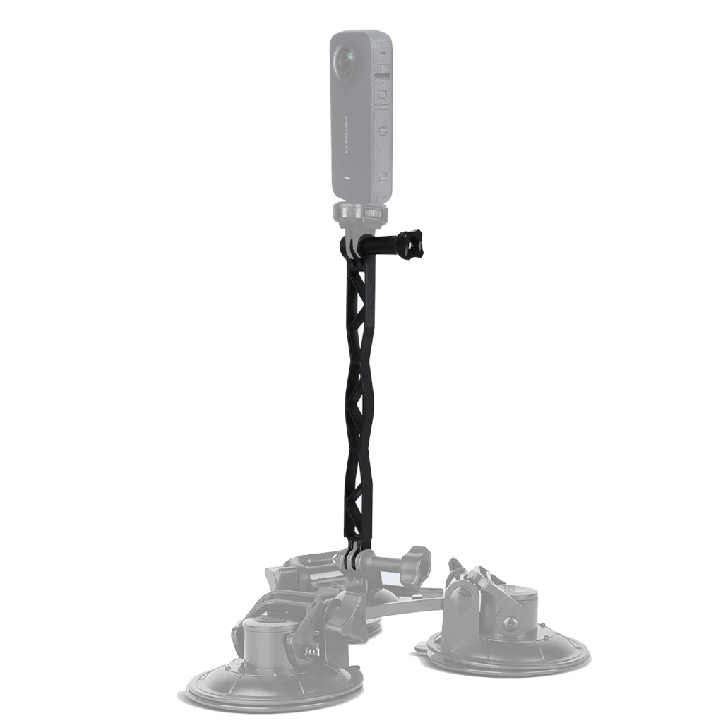 Feichao Plastic Extension Arm Pole Ciclismo Casco Stick Selfie Handgrip Per Gopro 11 10 Per Insta360 One R/X2 Action Camera 20Cm