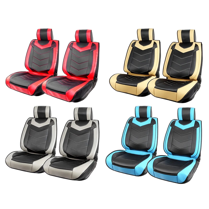 

4-color Universal Waterproof Car Seat Cover PU Leather Car Seat Cushion Seat Non-slip Protector for BMW Chevrolet Toyota Audi