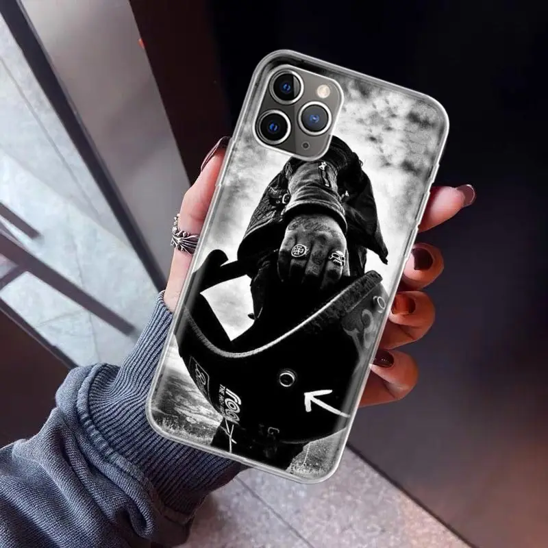 Vintage Motorcycle Pattern Soft TPU Phone Case - Classic Design Back Cover