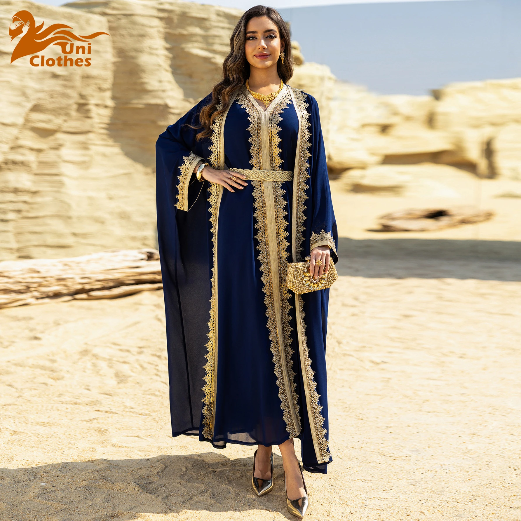 S.H ARAB SHOP عباية تركية ترند قفطان 5