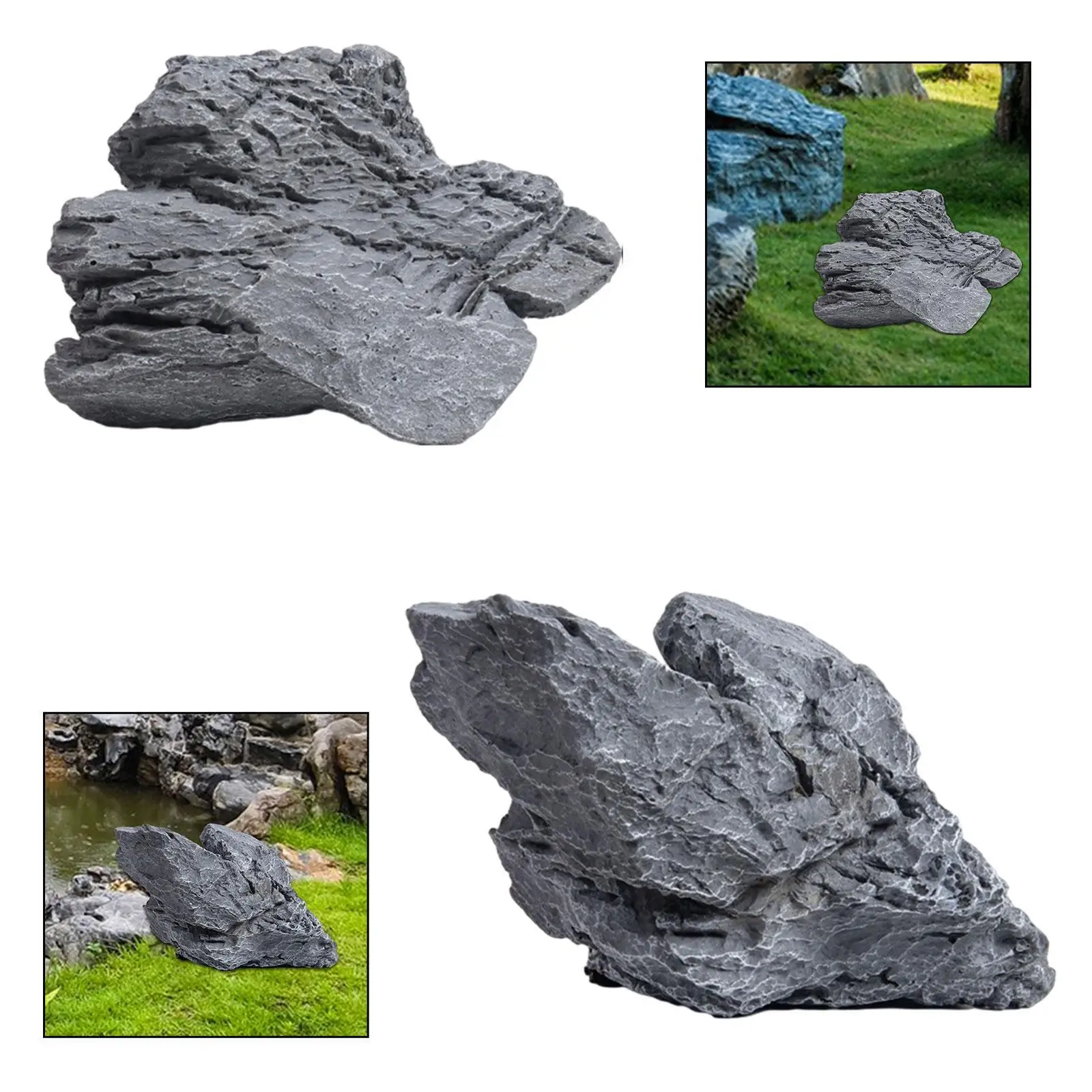 Landmark Fake Rocks Sandstone Landscape Rock Low Maintenance High Fidelity Faux Rock ...