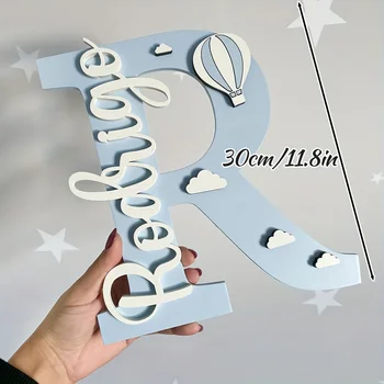 Custom Wooden Name Sign 1