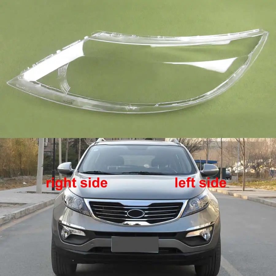 For Kia Sportage R 20092014 Headlamps Shell Cover Lens Headlight Cover