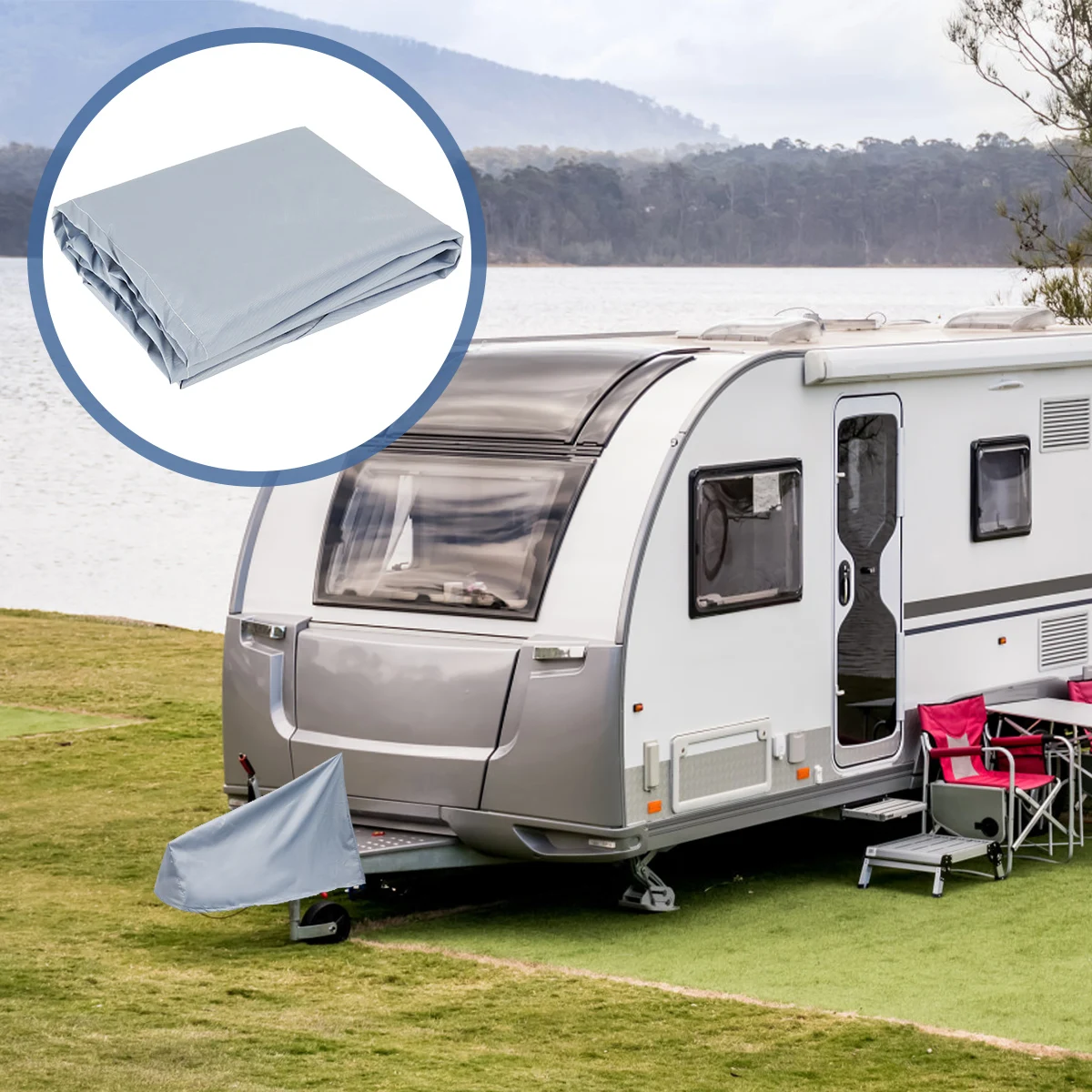 Waterproof Nylon Caravan Towing Hitch Cover