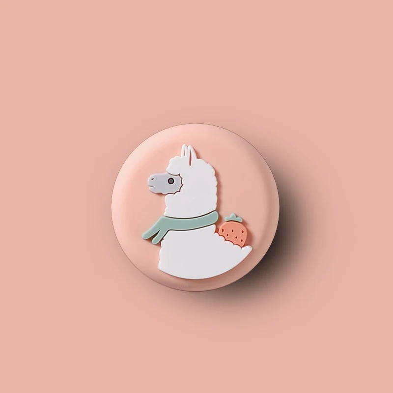 Cute Self Adhesive Cartoon Mute Door Stopper Shock Absorber Furniture Anti-crush Wall Protector Silicone Door Handle Bumper Pad