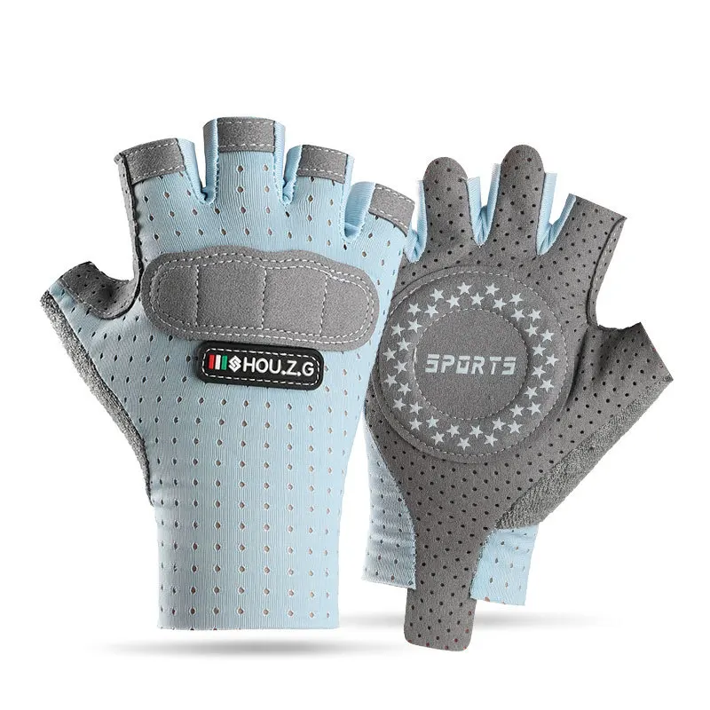 Kids Gloves Fitness Cycling Children Half-Finger Gloves Boy Girl Spring Summer Non-slip Breathable Thin Children Outdoor Gloves 5