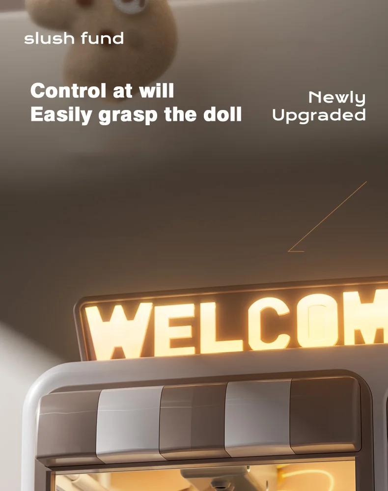 Doll Catcher Atm Claw Machine – 2-In-1 Toy Grabber &Amp; Pretend Play Bank Fun