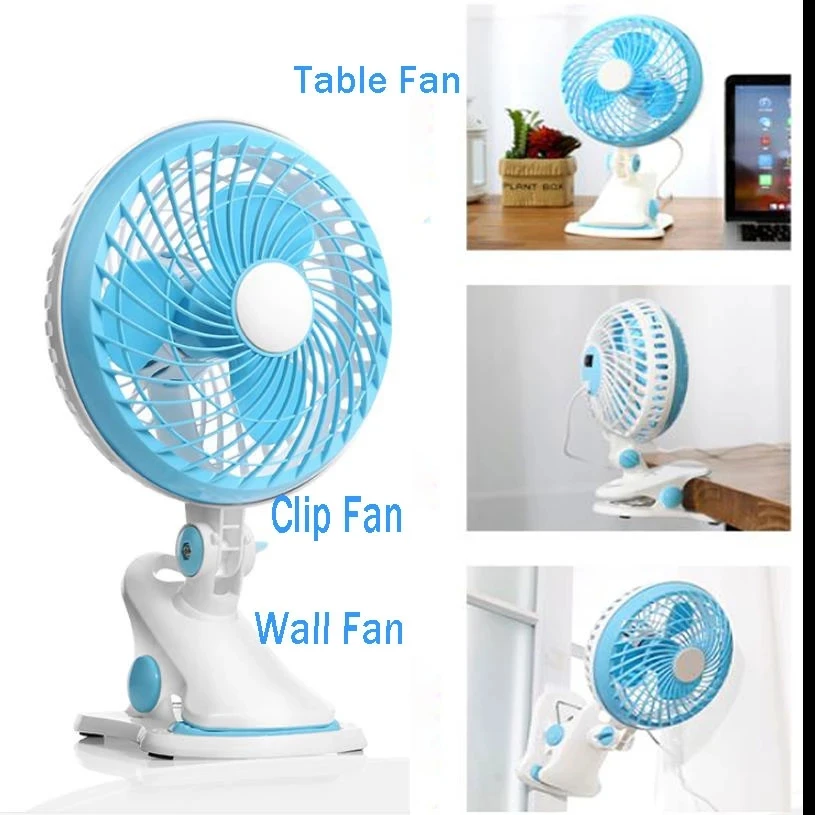 

Portable USB mini fan Mini bed mute student hostel clip fan office USB electric fan table Wall hanging Table Folder fan