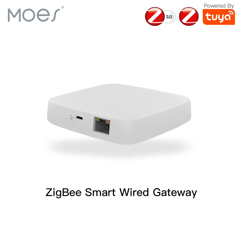 LED ATOMANT Gateway ZigBee 3.0 E Bluetooth - Hub Wireless Per Domotica - Compatibile Smart Life/Tuya - Alexa E Google Home