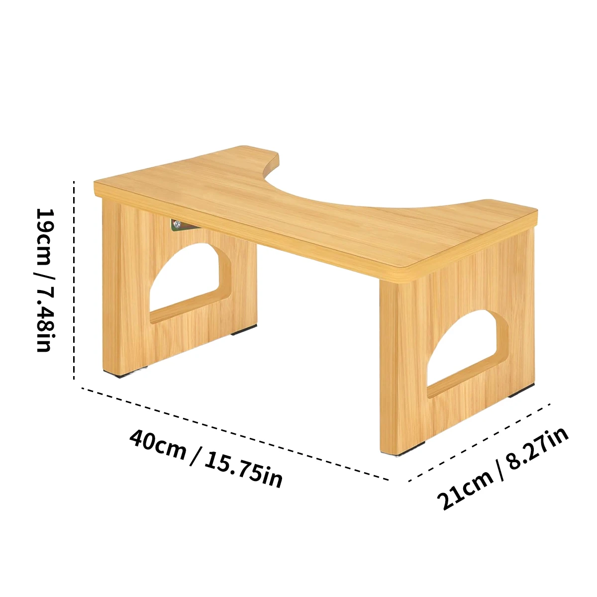 Bamboo Folding Toilet Stool With Non-Slip Steps, Collapsible &Amp; Space-Saving For Kids &Amp; Adults In Bathroom S7D5F900077A54144A4Cc7Af43Ab25Da1D