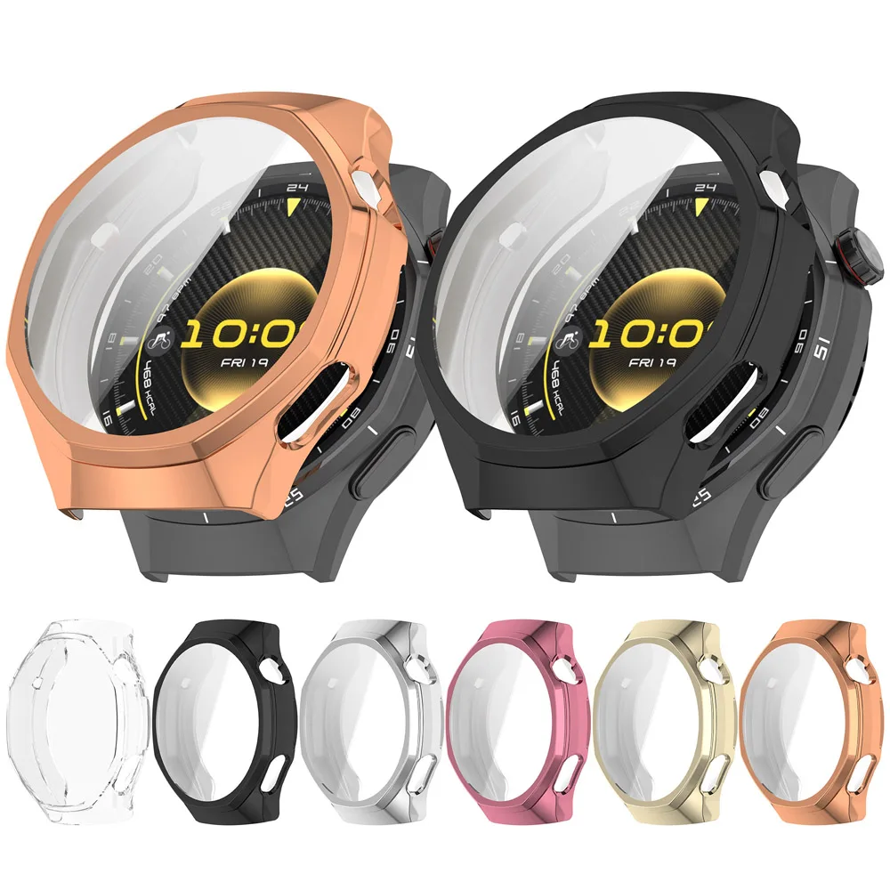 Premium Plating TPU Soft Case Protector for Smartwatch - Durable Skin Shell Guard