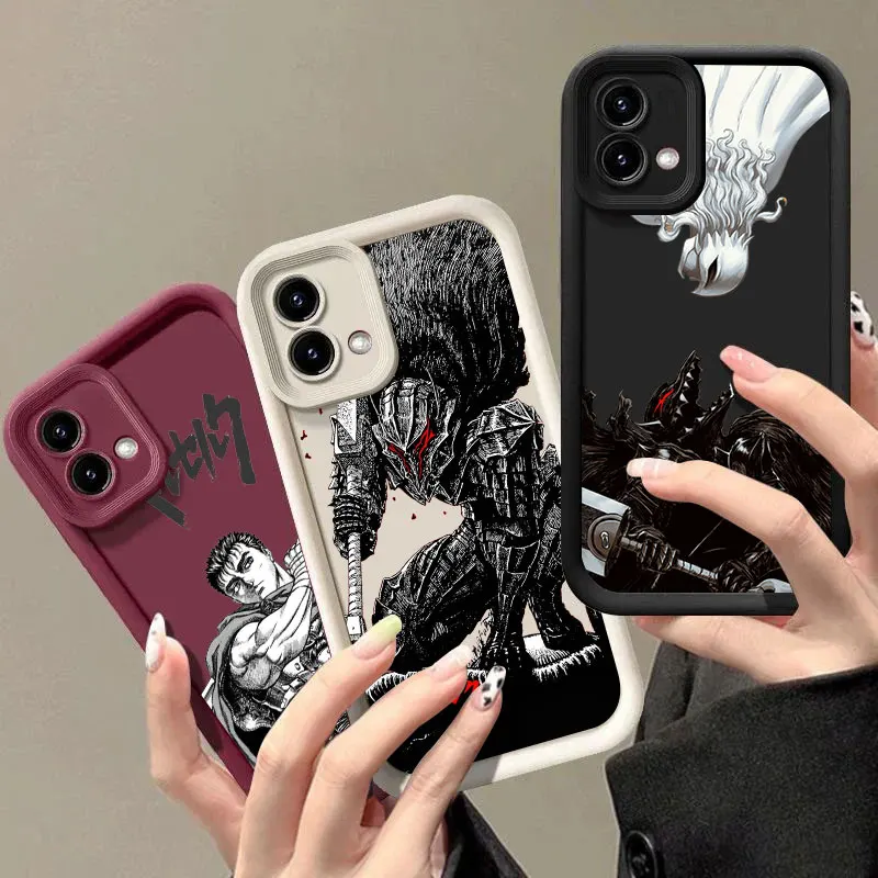 Berserk Anime Shockproof Phone Case - Stylish and Durable Design