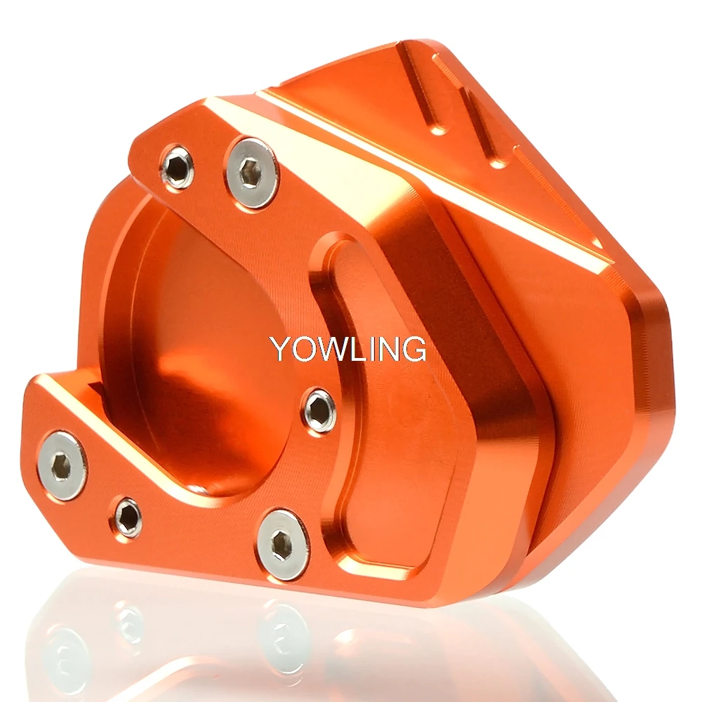 Motorcycle Side Stand Enlarger Plate Kickstand Enlarge Foot shelf FOR RC 125 200 250 390 690 DUKE Enduro SMC 950 990 Adventure R