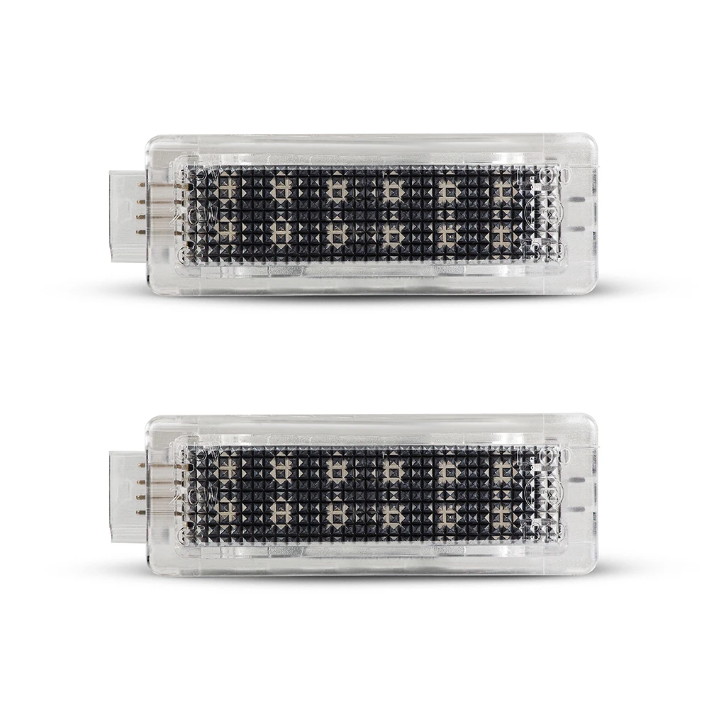 2Pcs RGB LED ���� �� �� �� ���� �� ���Ϲ� Ʈ��ũ ���� BMW F20 F21 F30 F31 F34 F32 F10 F11 F07 F15 E84 X1 X4 X5 X6 F26