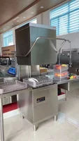 Fully Automatic Dishwasher Kitchen Dishwasher Stainless Steel Commercial Hotel Restaurant Dishwasher 2