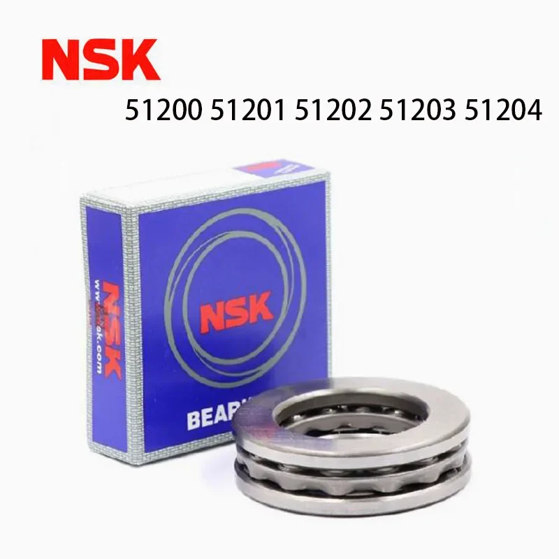 

Free Shipping Japn NSK Thrust Ball Bearing 51200 51201 51202 51203 51204 51205 2022 Hot Sales