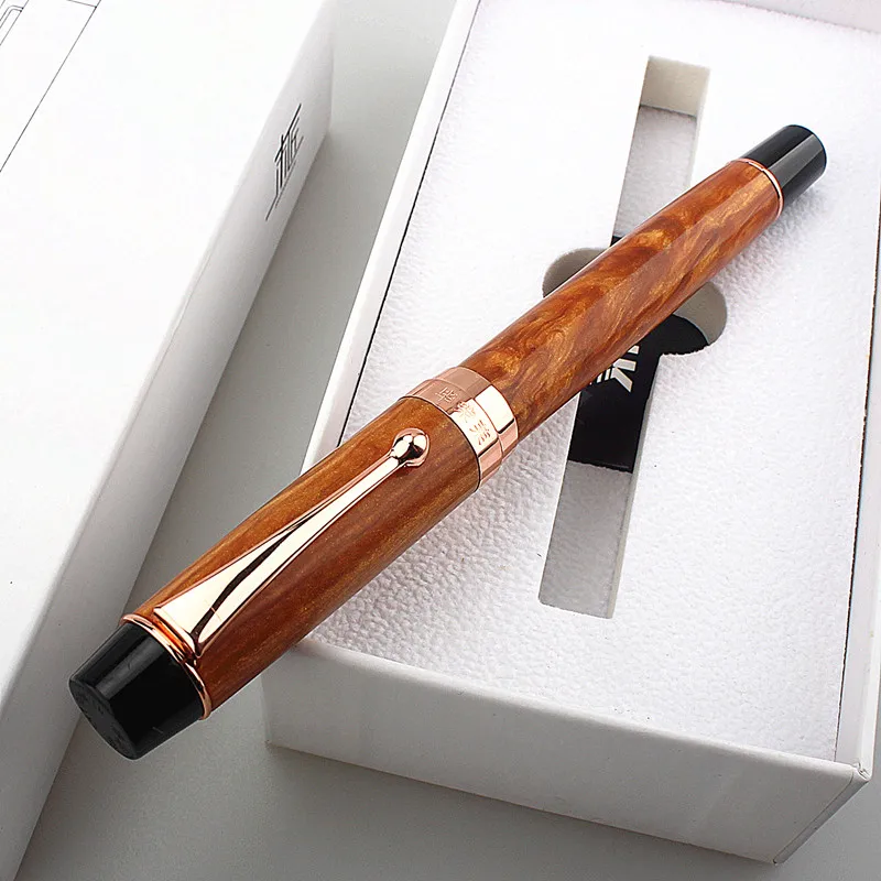 새로운 깃털 캘리그라피 만년필, 아름다운 패턴 이리듐 0.5MM 펜촉, 사무실 비즈니스 스쿨 잉크 펜