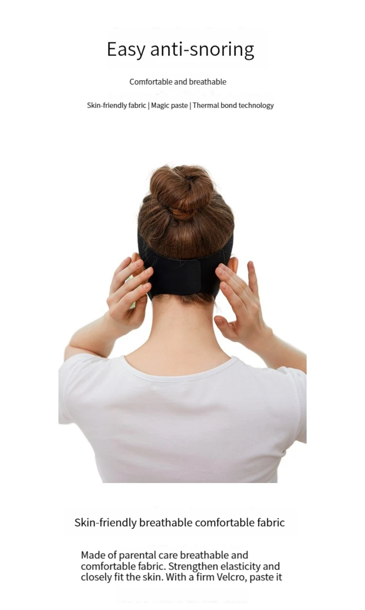 Description Picture 3 of itemMouth Breathing Corrective Belt Anti Snoring Drag Chin Strap Support Strap To Prevent Dislocation Of The Jaw