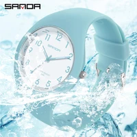 Fashion 2022 Luxury Sanda Brand Women's Watch Simple Waterproof Quartz Watches Ultra-thin Design Ladies Wristwatches Reloj Mujer 2