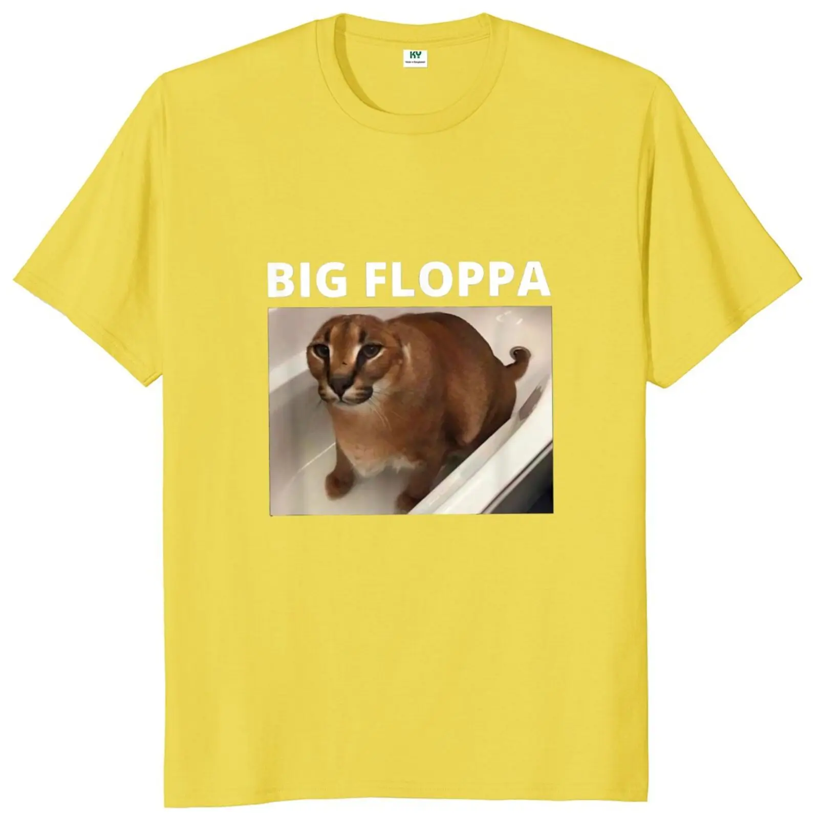 Camiseta Grande Floppa Meu Amado Gato Caracal