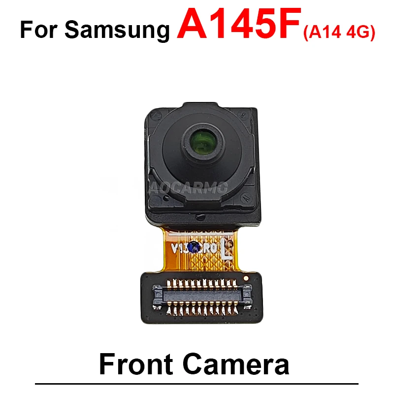 Fotocamera Anteriore per Samsung Galaxy A146 A14 5G 4G A145F, Modulo Fotocamera Posteriore UltraWide Macro Principale con Cavo Flessibile 50MP 5MP 2MP - immagine 4