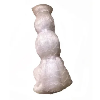 반완성 꼬임 낚시 그물, 모노필라멘트 나일론 그물 메쉬, 길이 65m-220m, 단층 아가미 네트워크, 0.3mm, 16mm-70mm