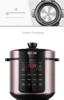 220V SUPOR 5L Electric Pressure Cooker with Intelligent Control for Rice and Soup Cooking 1