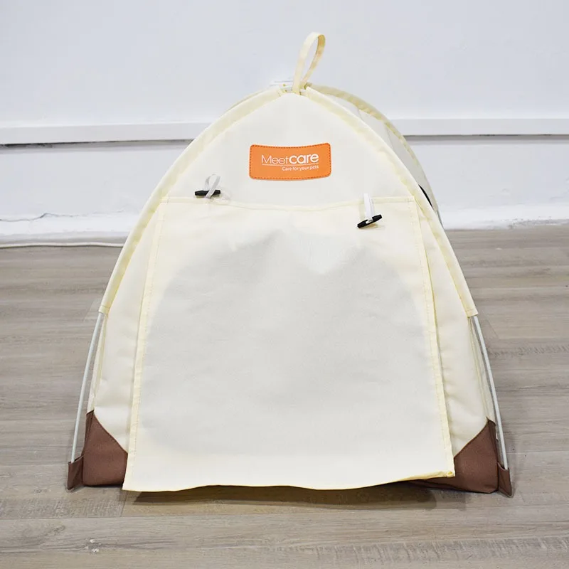 Oxford Cloth Kennel Outdoor Pet Tent Can Be Dismantled and Washed Cat Tents Strong Support Portable Pet Supplies Products