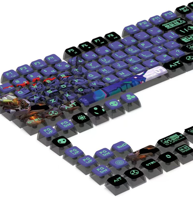 SAX Profile Pudding Keycaps PBT PC for Cherry MX Switches on 61 63 67 68 75 84 87 96 104 108 Mechanical Keyboards 19 S7d607197392845c5be6aaf37c7dcc0d2y